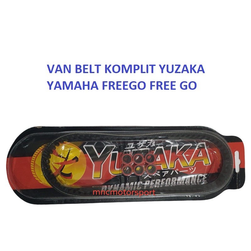 VAN BELT KOMPLIT YUZAKA YAMAHA FREEGO FREE GO VANBELT V BELT