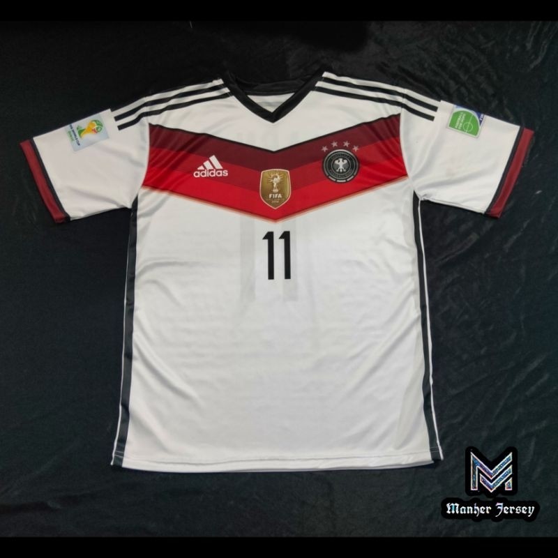 Jersey Jerman Germany 2014 Home Full Printing Custom