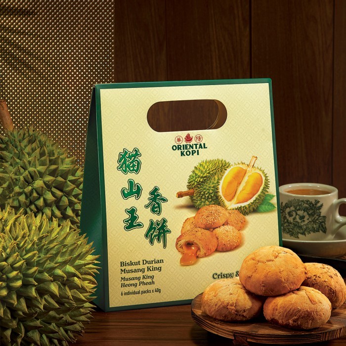 (NEW) Oriental Heong Peah [Musang Kin] [Roasted] [Thick Chicken Biscuit] Original Malaysia - Musang 