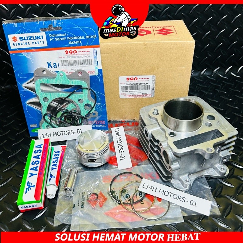 Blok seher+Topset+Lem Suzuki Smash 110/Smash Lama 110cc/Smash new