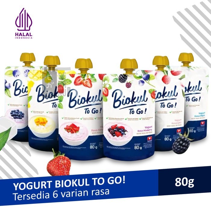 

BIOKUL Yogurt To Go 80gr, YOGURT All Variant Original