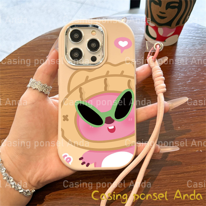 Casing ponsel berang-berang kecil yang lucu, Casing iPhone, Cocok untuk iPhone 15 14 13 12 11 Pro Ma