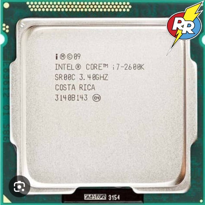 Prosesor Intel Core i7 2600K 3.40 GHz Bergaransi Socket 1155
