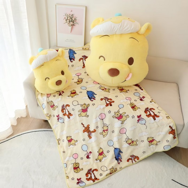 Pooh Bear Winnie The Pooh Kawaii Plush Pillow Cute Plush Pillow Blanket Gifts For Children