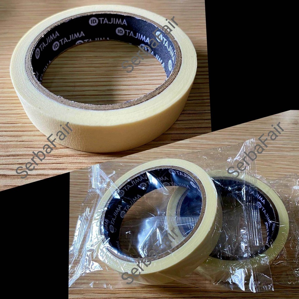 

Masking Tape Tajima BlackHawk 1 Inch 22 mm 20 Yards (18METER) MURAH FULL 100%