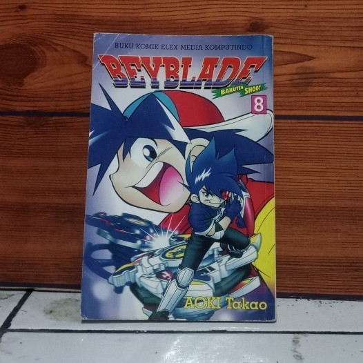 Komik Beyblade Bakuten Shot vol. 8