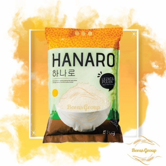 

BERAS KOREA HANARO 5KG - HANARO JAPONICA KOREAN 5KG
