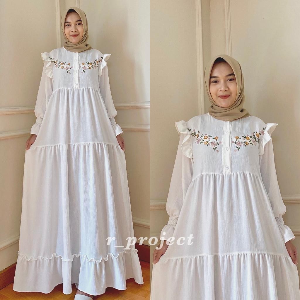CELSA Gamis Dress Bahan Adem Size Jumbo Ukuran S M L XL XXL XXXL 5L Terbaru Kekinian