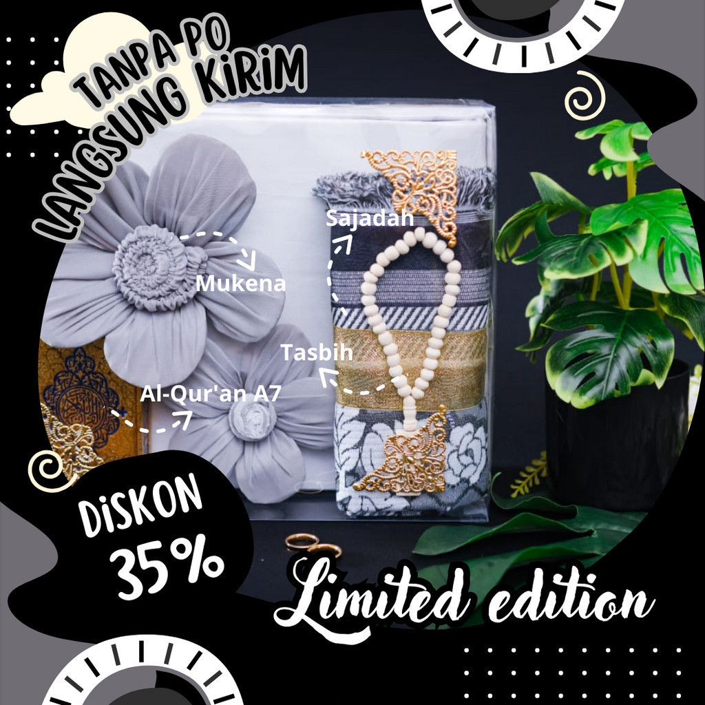 mukena seserahan pernikahan/ seperangkat alat sholat/ seperangkat alat sholat mahar/ seperangkat ala