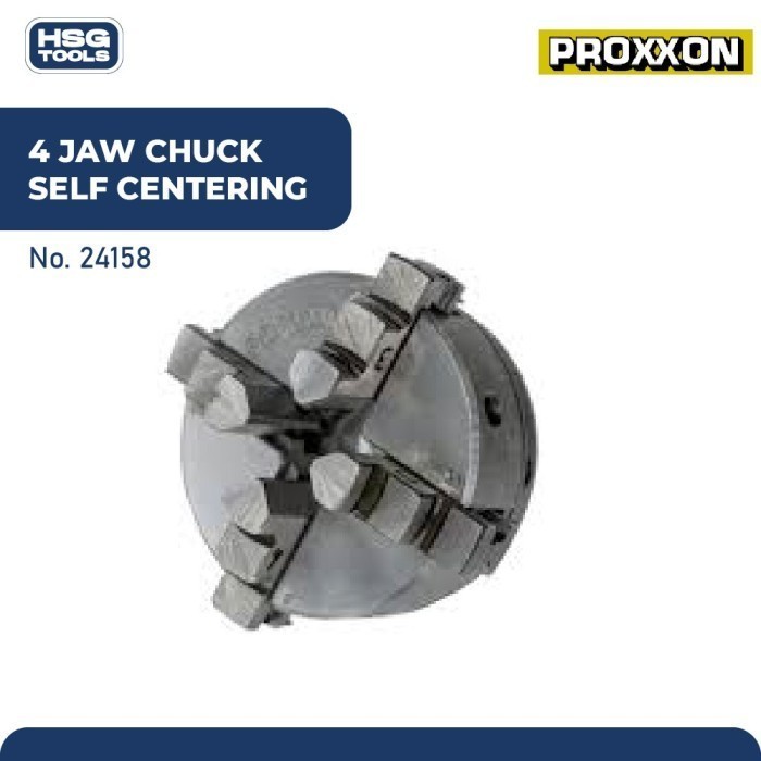 PROXXON 24158 CHUCK BUBUT 4JAW CHUCK SELF CENTERING