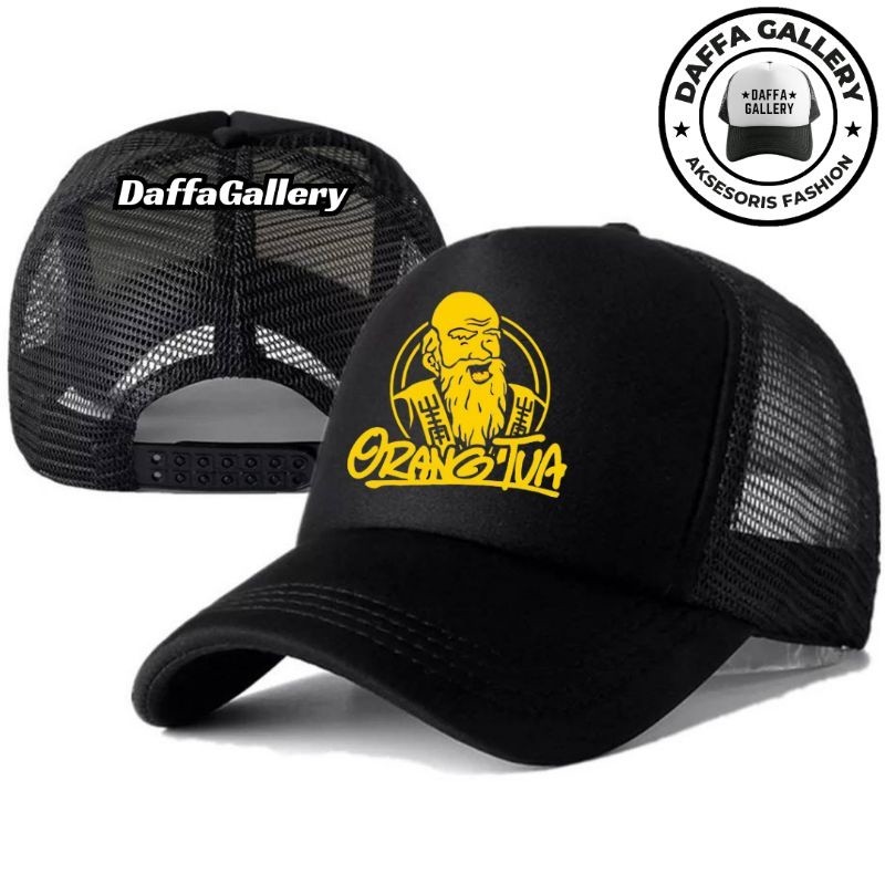 Daffaa Gallery Topi Trucker ORANG TUA - Topi Distro ORANG TUA Logo - Topi ORANG TUA Premium - Topi P