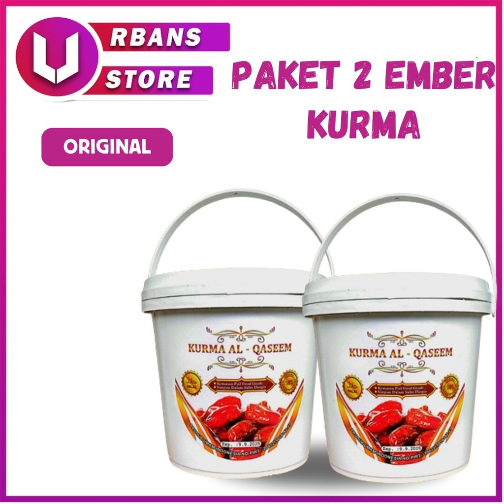 

US ( 2 PCS ) Kurma Al qaseem kurma basah original BISA COD