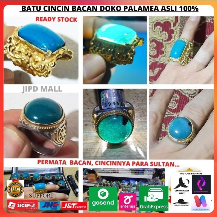 Original Batu Permata Cincin Bacan Doko Palamea Asli 100% Exclusive 10