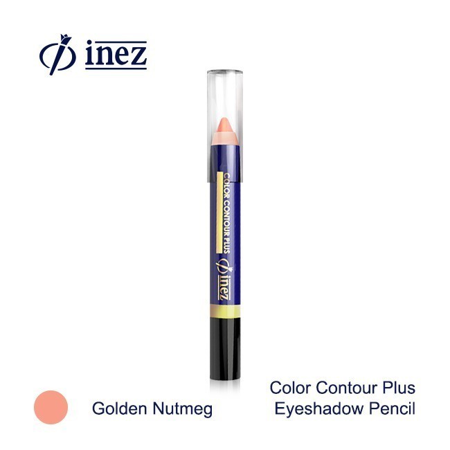 (NEW) -Inez Color Contour Plus Eyeshadow Pencil 4g | Eyeshadow - 15 GoldenNutmeg