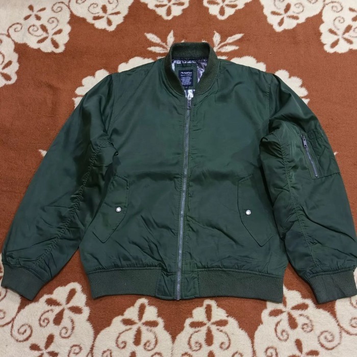 jaket bomber FIELDCORE army saku samping sz L pria motoran