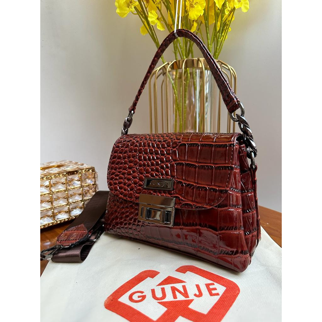 CD43E tas selempang wanita croco original