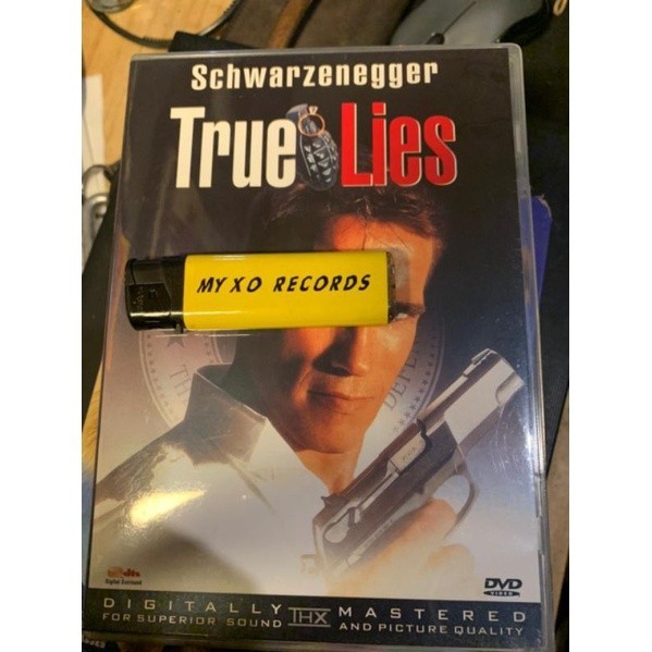 Original DVD True Lies Action Comedy Film Jadul Arnold Schwarzenegger