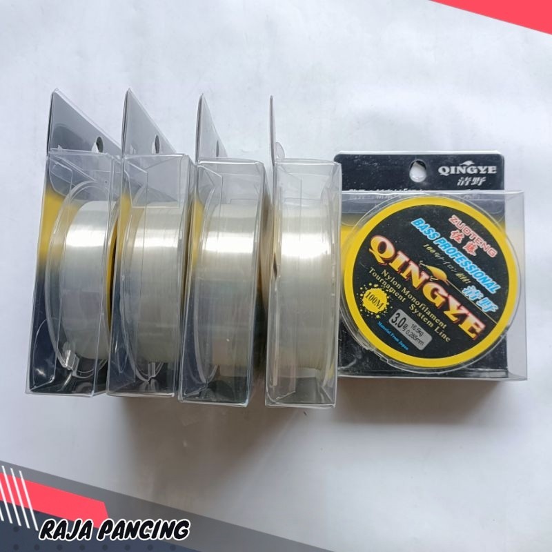 Senar pancing QINGYE 100 meter Kuat dan lembut