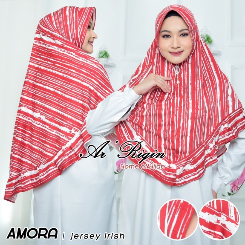 Hijab / Khimar Instan Amora motif Stella/Ori Arriqin Hijab
