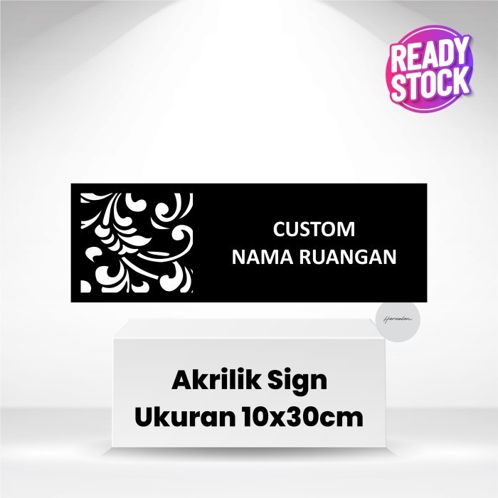 

Custom Nama Ruangan Signage Akrilik Sign Board Acrylic Papan Akrilik 6