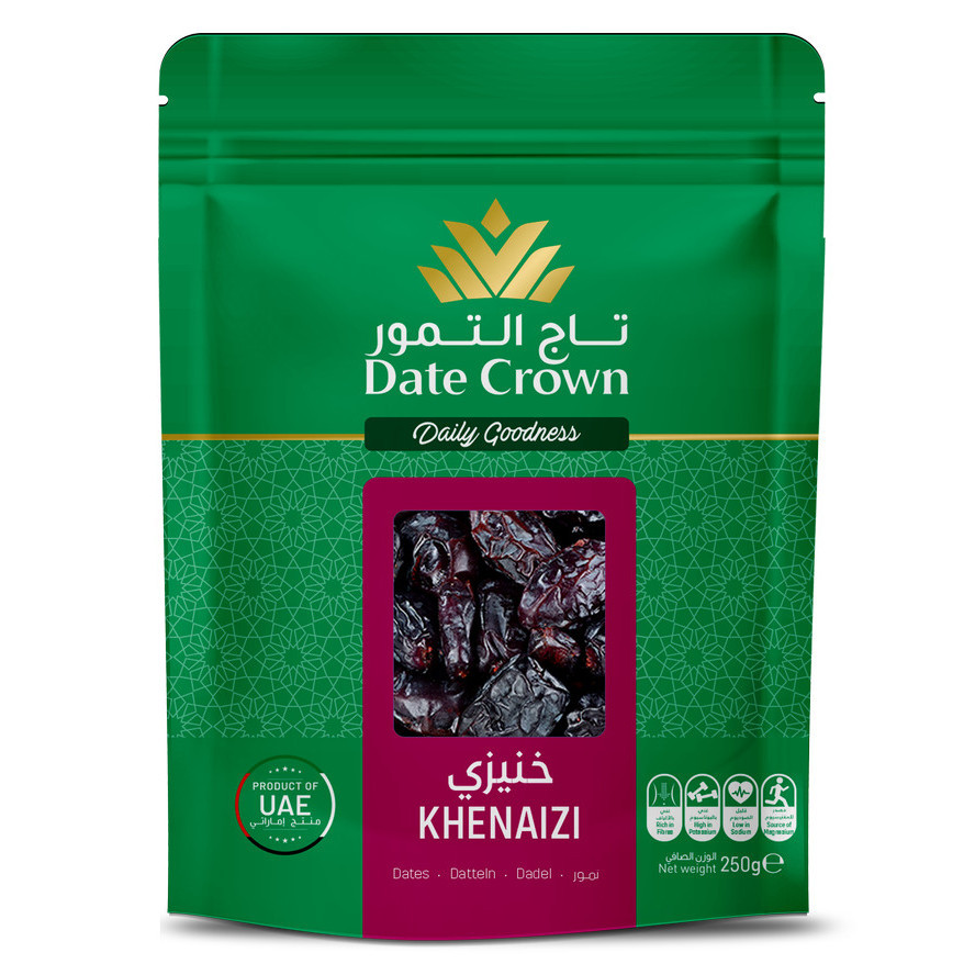 

Kurma Date Crown Khenaizi 250gr