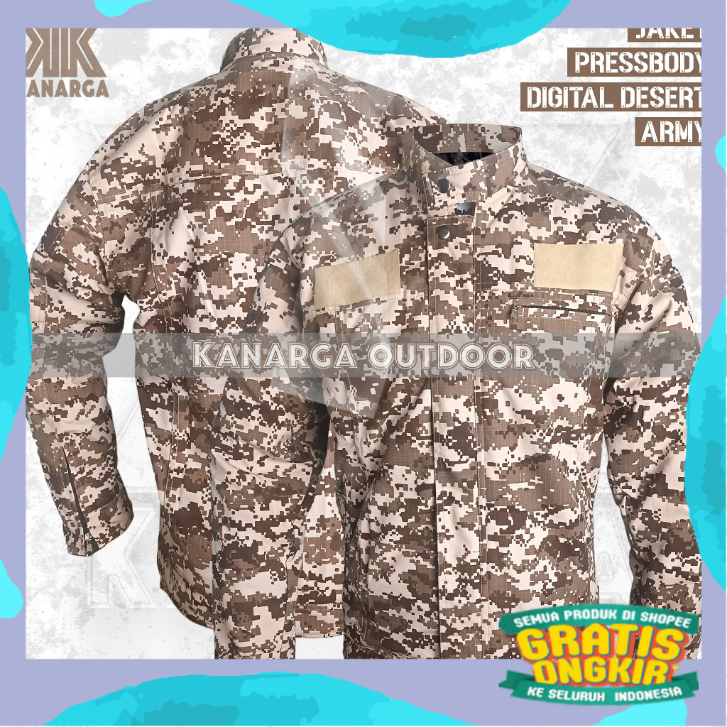 JAKET TACTICAL PRIA KEREN ARMY LORENG GURUN DIGITAL - JAKET MOTOR TERBARU/ Prambowo
