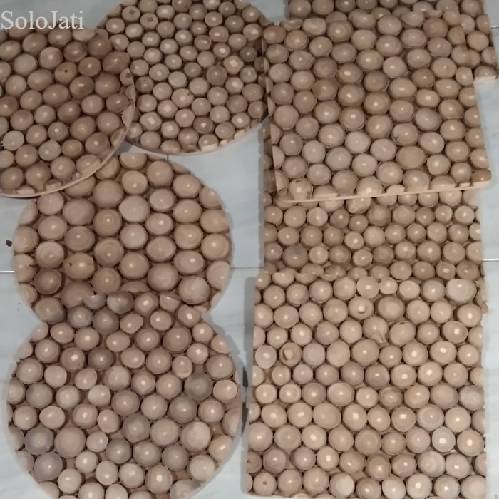 

Tatakan Ranting Kayu Jati 30cm/ Hiasan dinding Jati 30cm - Bulat 30 cm murah