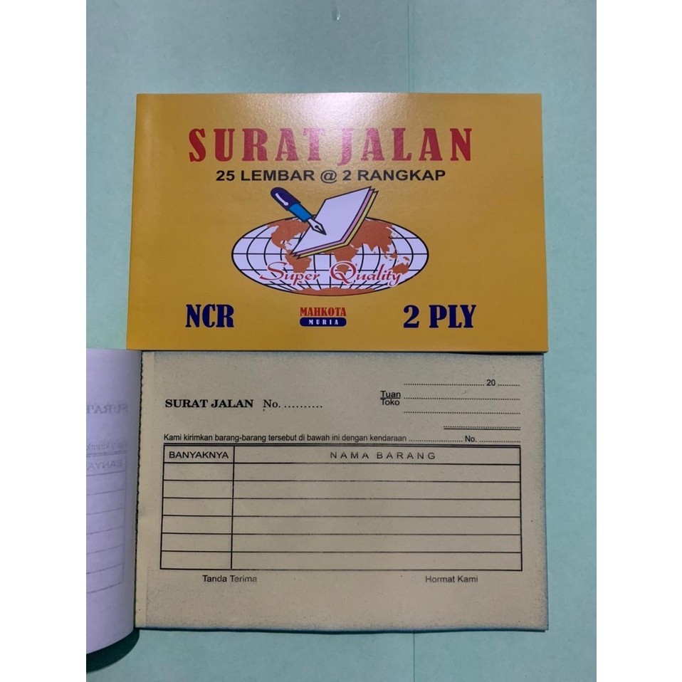 

Surat Jalan Kecil Rangkap 2, Surat Jalan Kecil 2 Ply