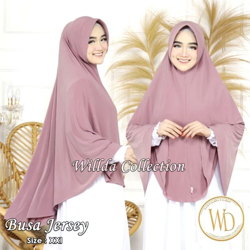 HIJAB INSTAN WILDA COLLECTION SIZE XXL/BERGO JERSEY PREMIUM