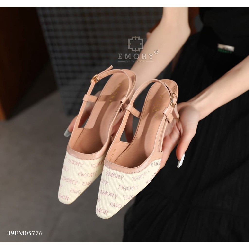 39EMO5776 E M O R Y   Aravine HEELS DESAIN CASUAL (BDG)