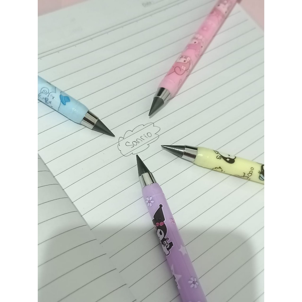 

J2 - Pensil eternal karakter sanrio set 12 pcs pensil abadi