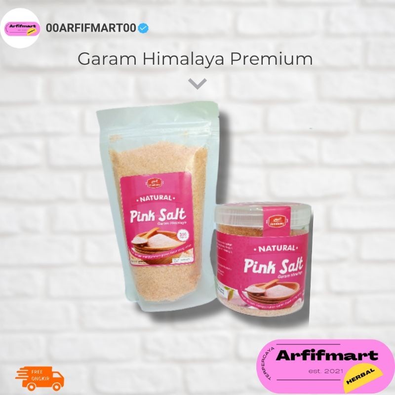 

(CP) Garam Himalaya Garam Organic Pink Salt Annbawy Garam Sehat