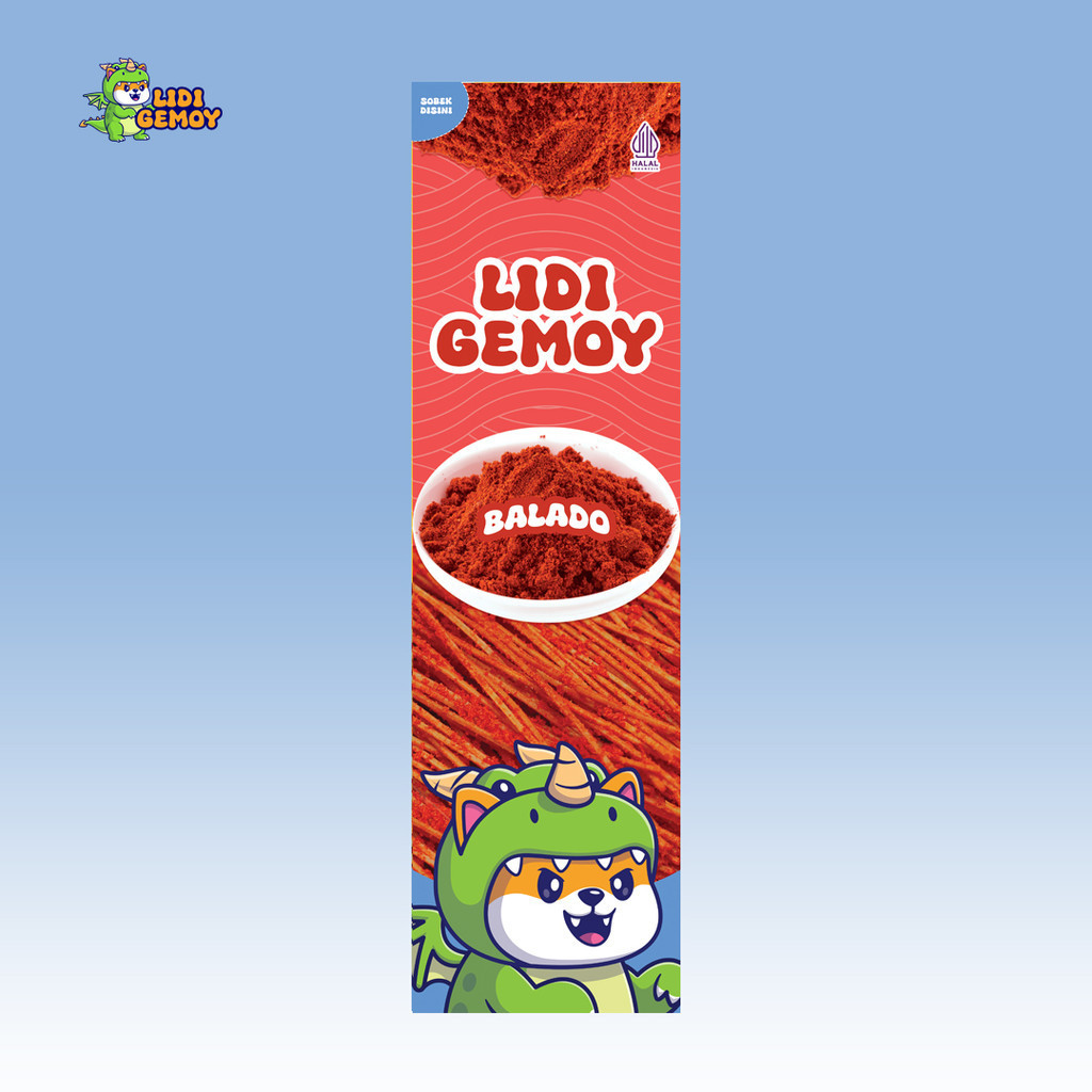 

Lidi Gemoy Balado 25gr