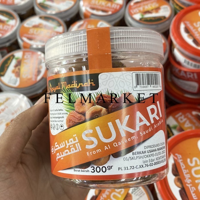 

Kurma Sukari Royal Madinah 300 grm