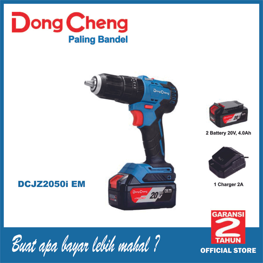 Dong Cheng DCJZ2050iEM Mesin Bor / DCJZ 2050 i Cordless Impact Drill