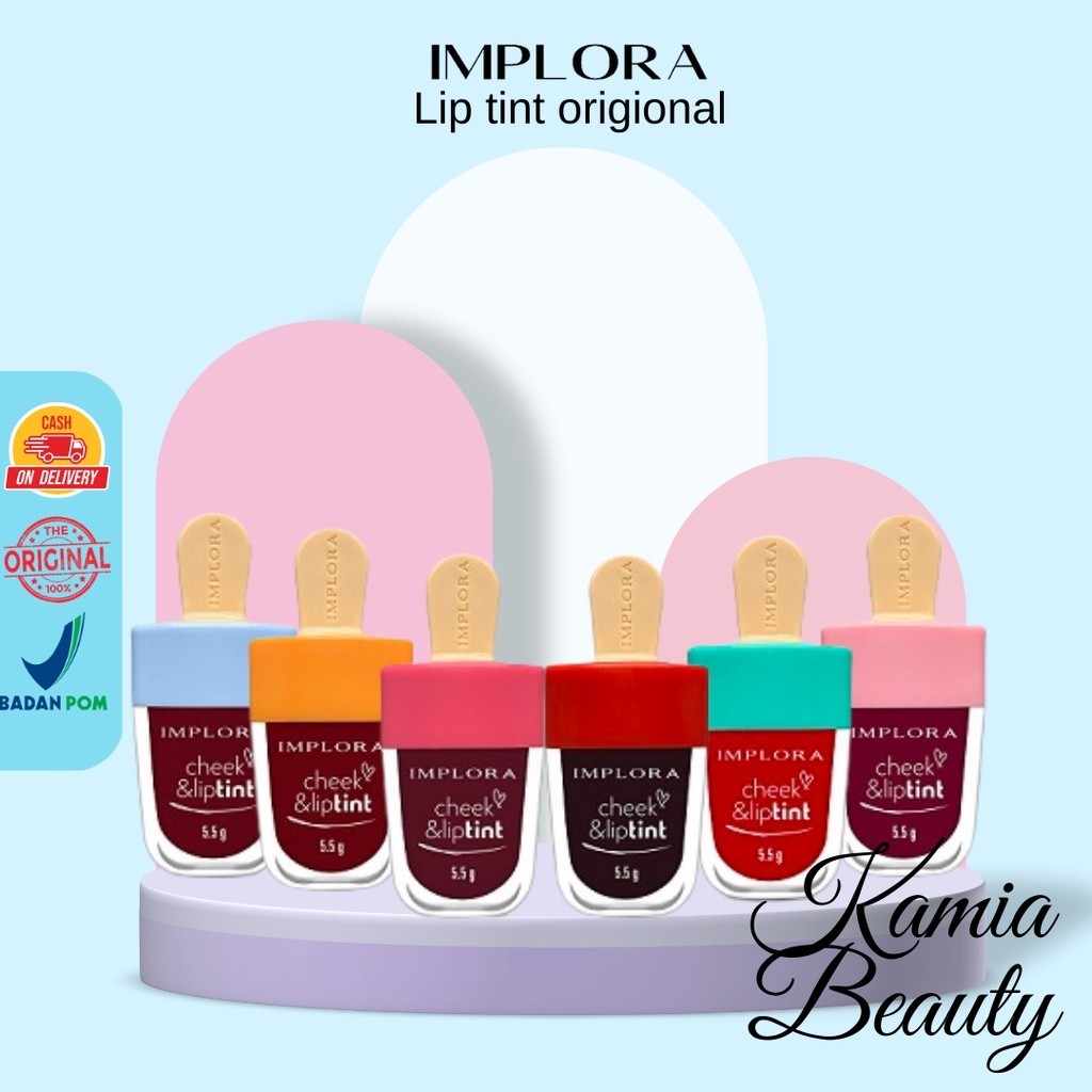 Jqueenthings - Implora Lip tint origional/Implora murah/implora harga grosir/original implora