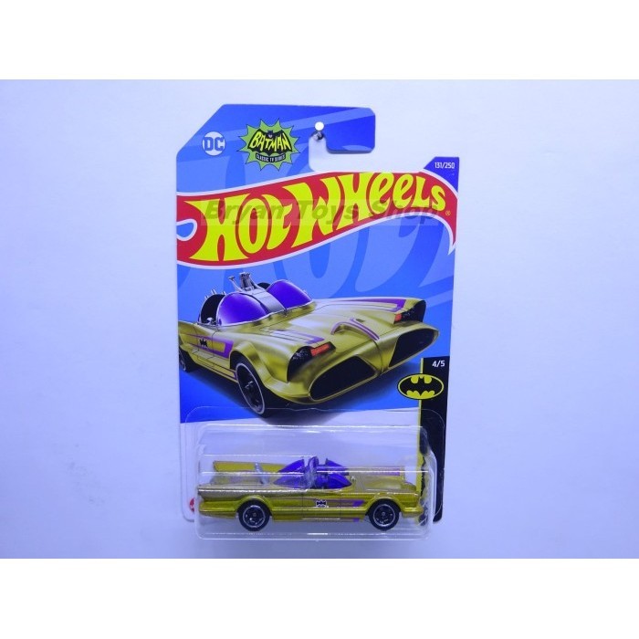 Hot Wheels TV Series Batmobile Gold -OSC45