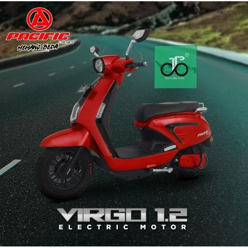 Sepeda Motor Listrik Exotic Pacific Virgo 1.2 TERBARU