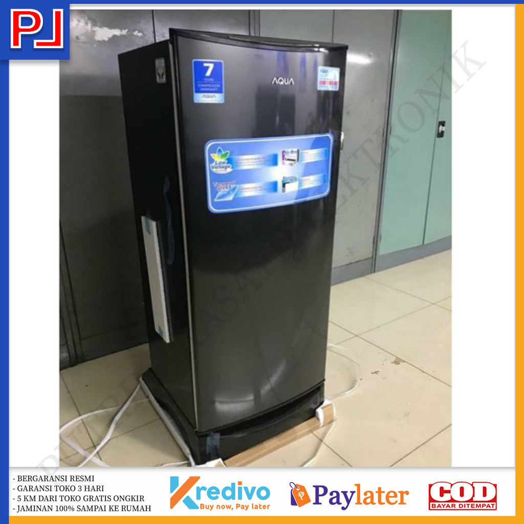 KULKAS 1 PINTU Aqua Type Aqr-D190 ds KHUSUS BANDUNG, JAKARTA & JAWABARAT