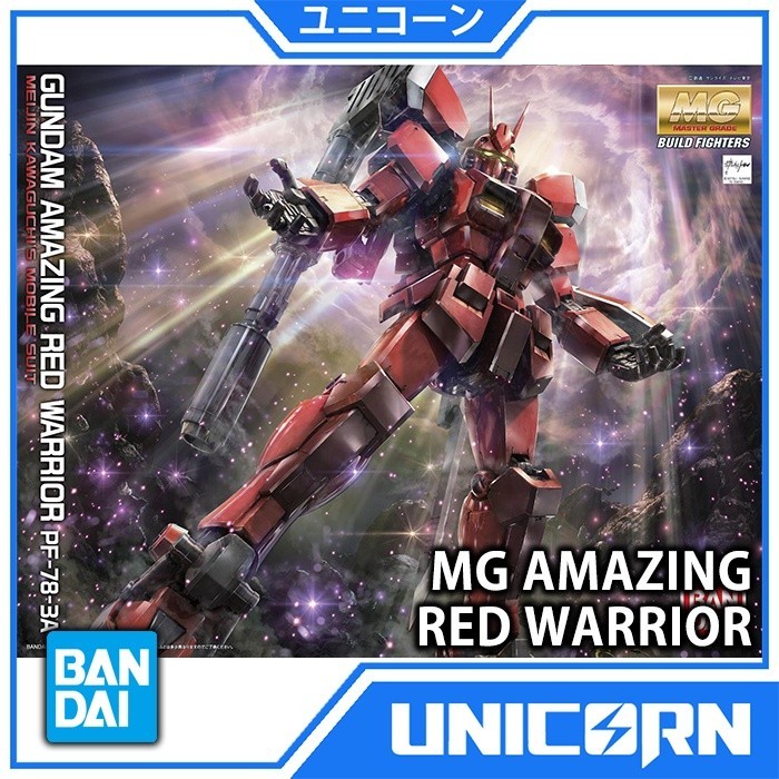 MG AMAZING RED WARRIOR / 1/100 GUNDAM / BANDAI