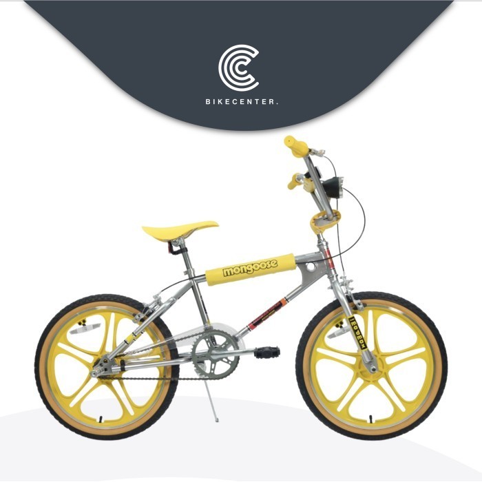 HOT PROMO SALE MONGOOSE - SEPEDA BMX 20 B NETFLIX STRANGER THINGS MAX CKD SILVER YEL
