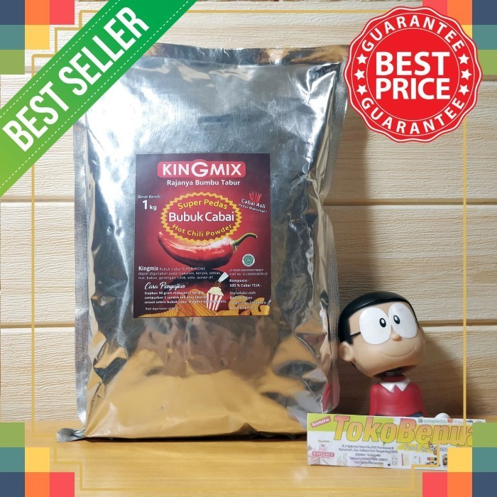 

[bumbu siap pakai] Kingmix Cabai Bubuk Super 1 kg