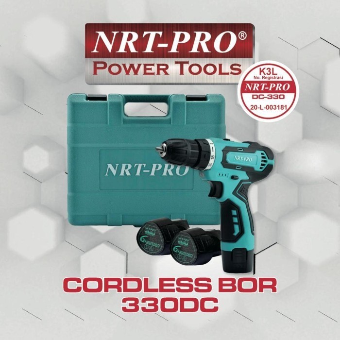 BOR BATTERY / BOR CORDLESS 10MM DC 330 HD NRT-PRO