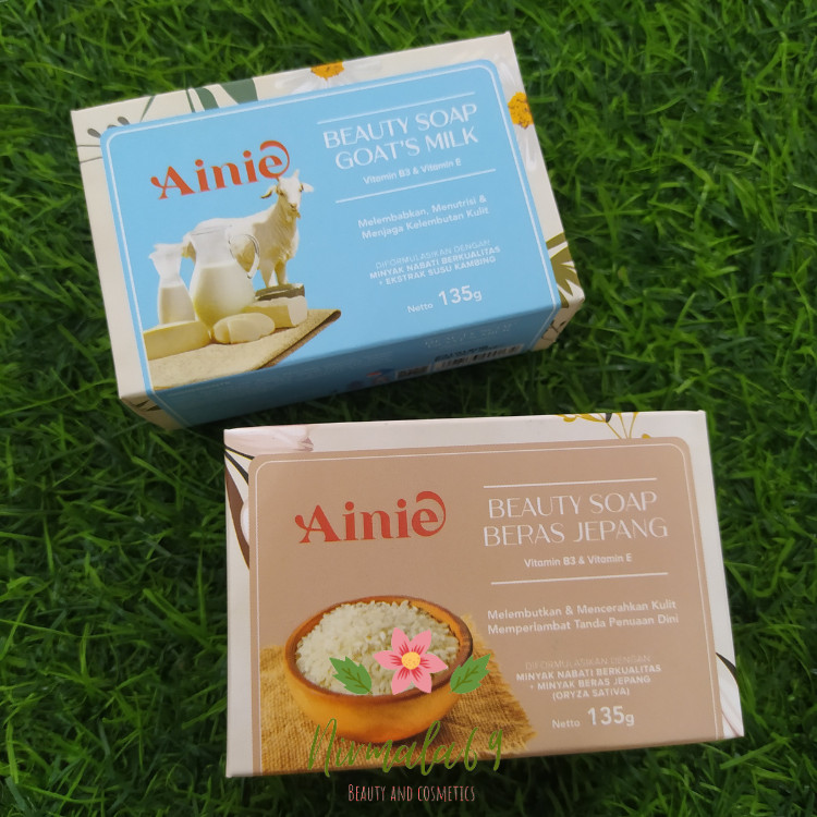 Ainie Beauty Soap Goat's Milk 135g/sabun sudom/sabun batang susu kambing/sabun mandi aini/sabun goat