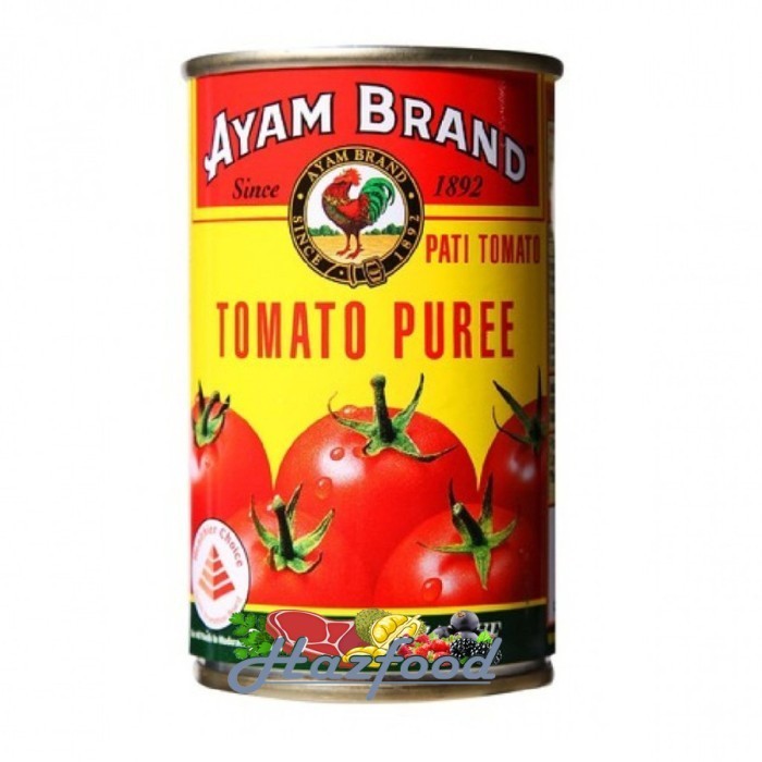 

Ayam Brand Pure Tomat 430gr / Puree Tomato / Pasta Tomat
