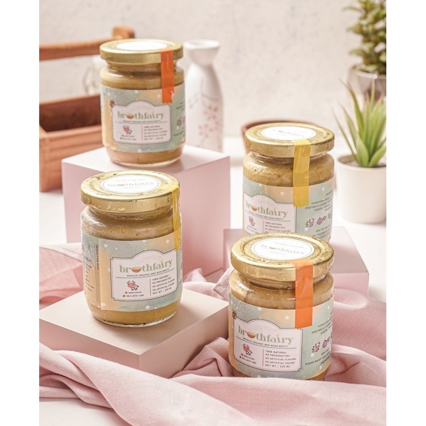 

Isi di atas 4 Beef Bone Broth Brothfairy Kaldu Organik - Mix