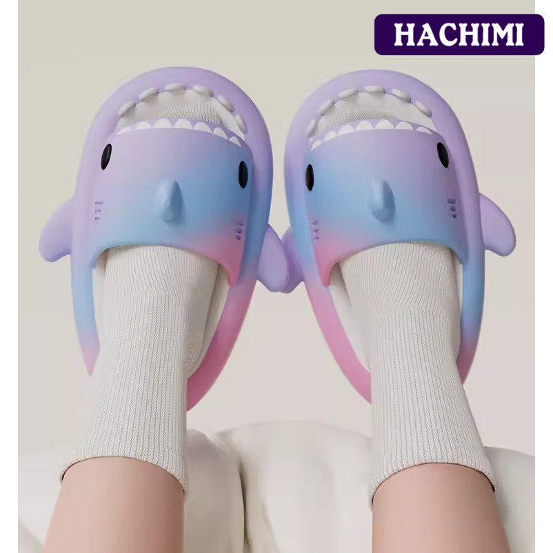 Hachimi Sandal lucu / sandal karakter / sandal hiu / sandal dewasa