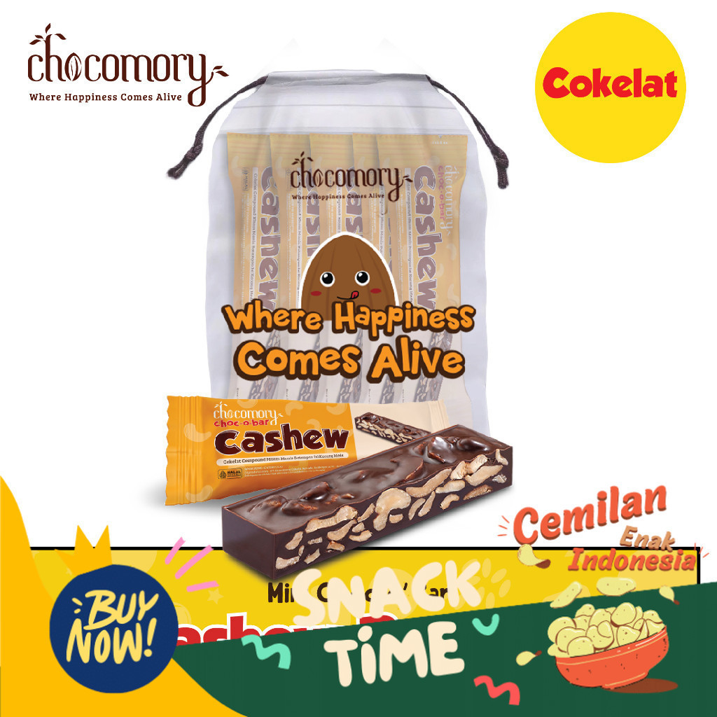 

Special Diskon Chocomory Cashew Package 225g