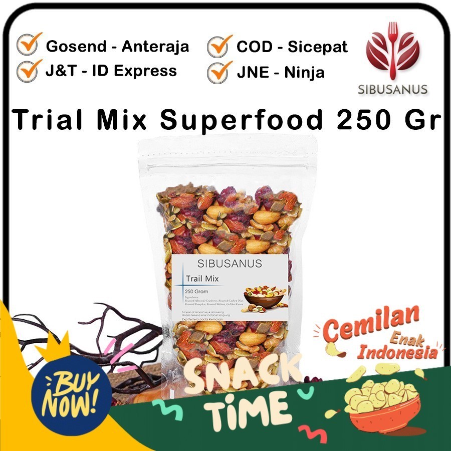 

Special Diskon Trial Mix Roasted Cemilan Sehat Trail Mixed