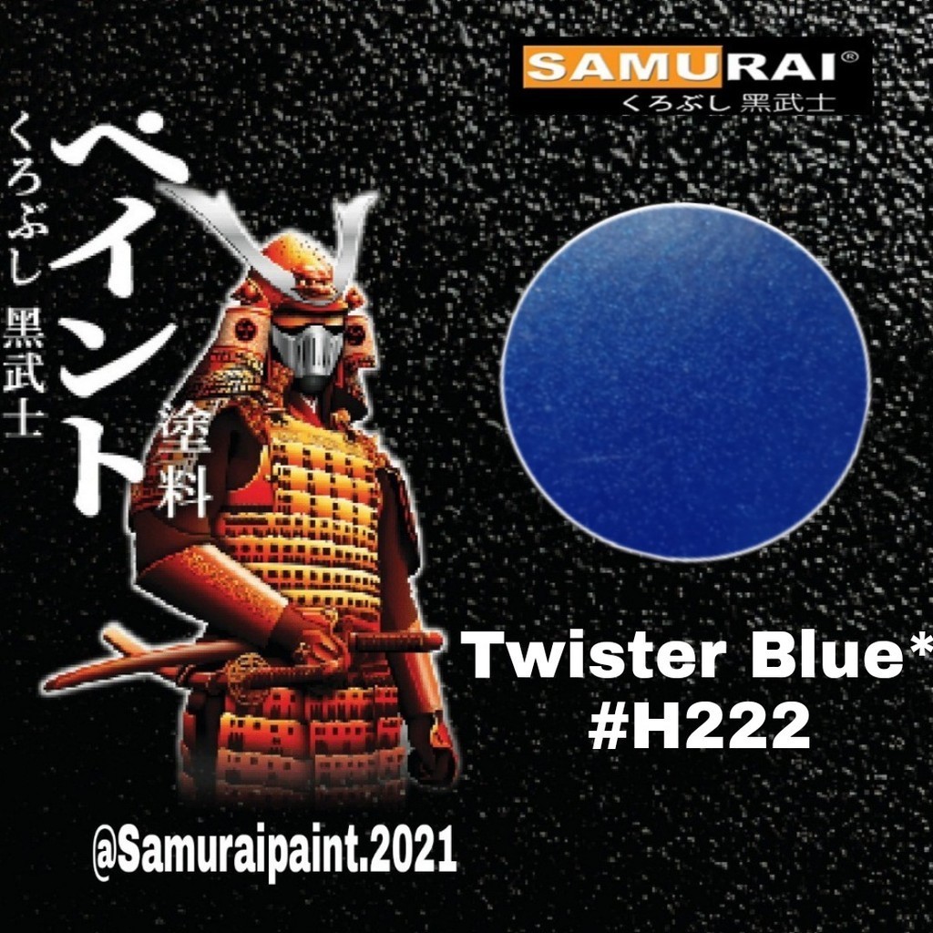 

Samurai Paint Twister Blue H222 Cat pilok samurai Warna biru twister honda samurai